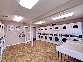 On-site laundry facilities